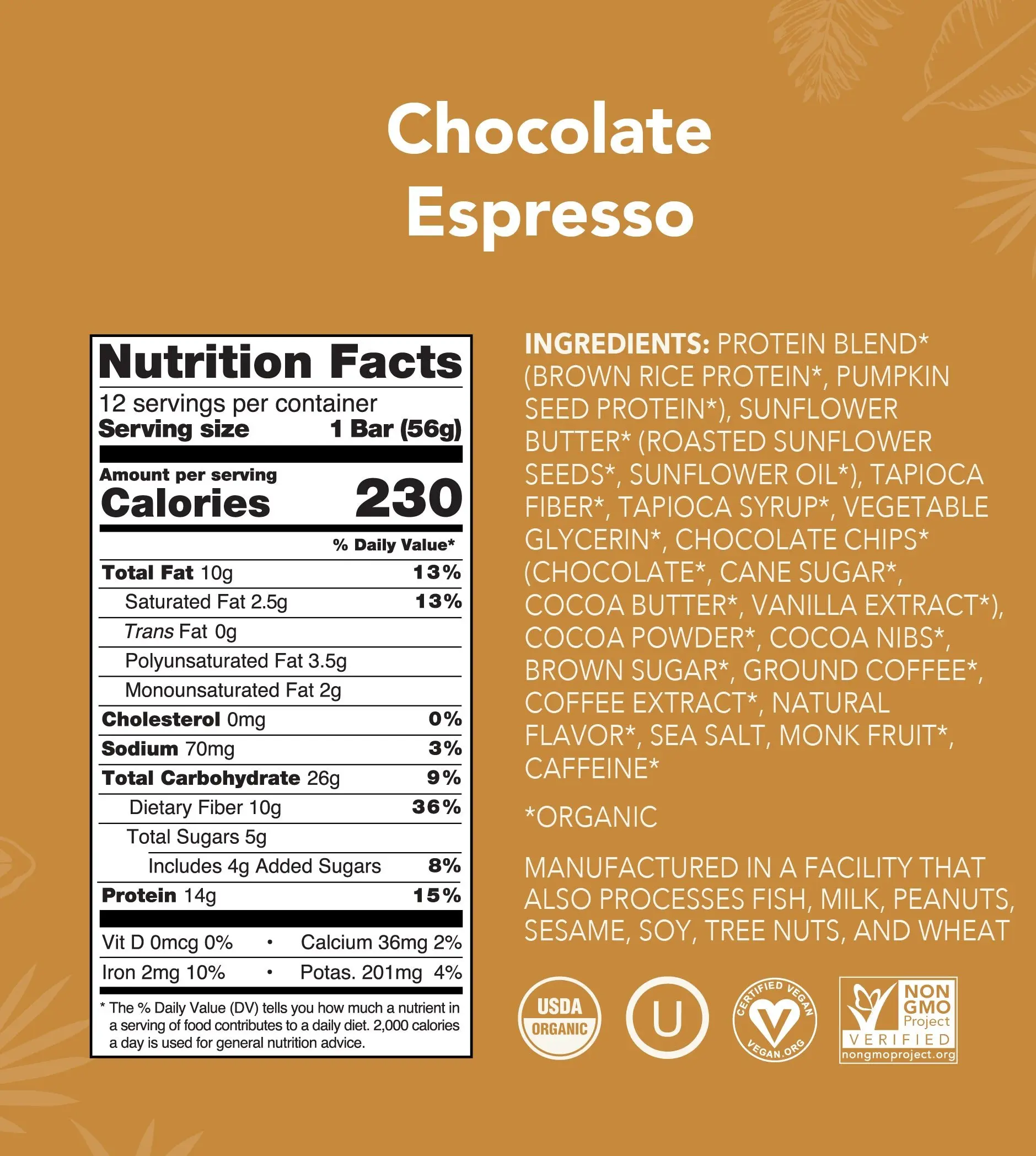 Chocolate Espresso - Protein Bars - Image 3
