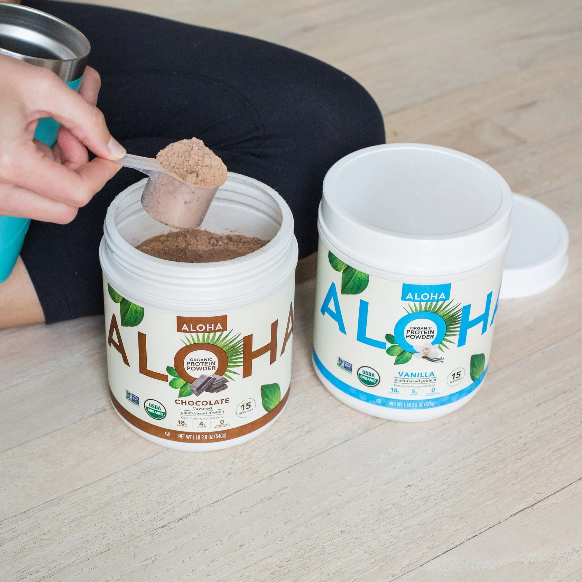 Chocolate + Vanilla Protein Powder - Variety Pack - Image 5