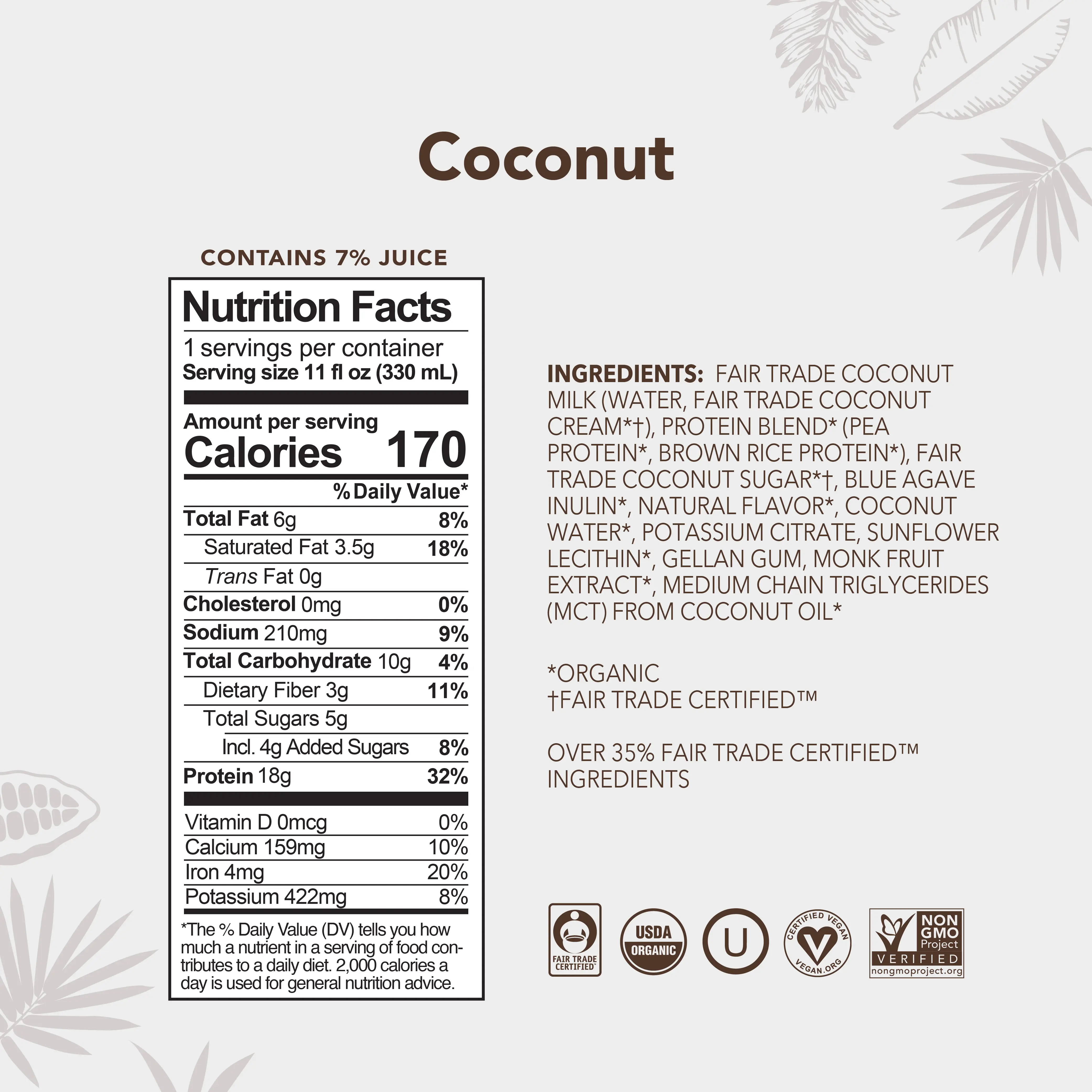Coconut - Protein Drinks - Image 3