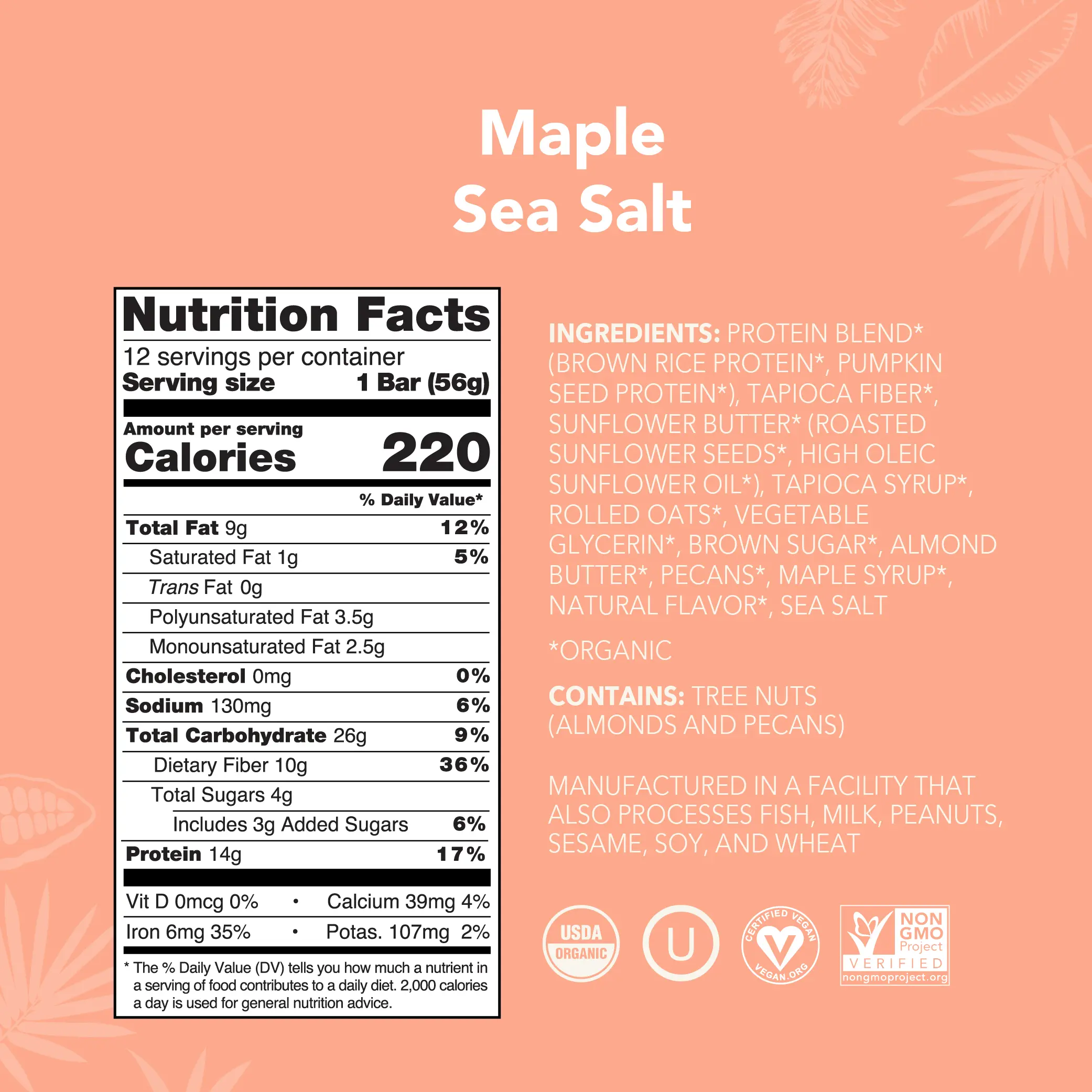 Maple Sea Salt - Protein Bars - Image 5