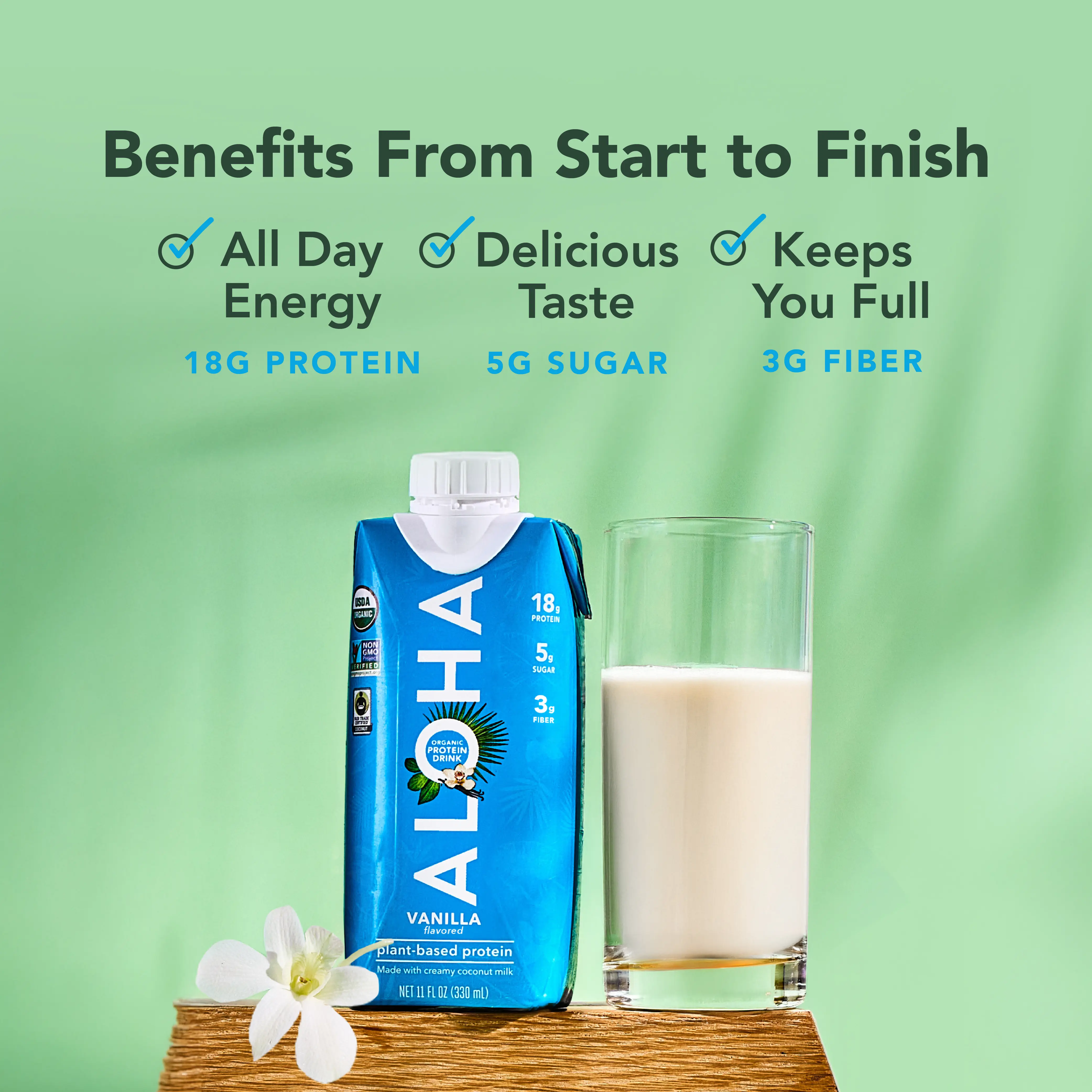 Vanilla Protein Drinks - 4-Pack - Image 3